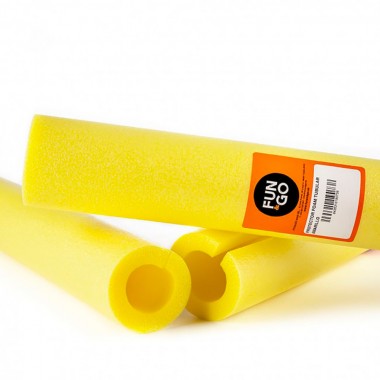 Protector foam tubular ø50mm amarillo 2 metros