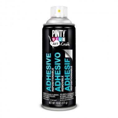 Pintyplus art & craft adhesivo removible spray 520cc