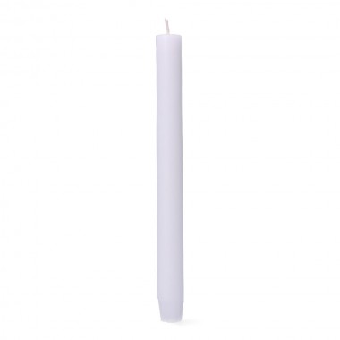 Pack 4 velas color blanco rustico 85gr