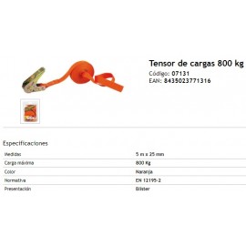 TENSOR DE CARGA 5X25MM 1T