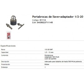 PORTABROCA 1.5 13 +ATAT. SDS PLUS