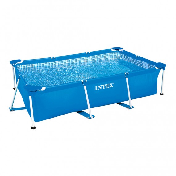 Kit piscina tubular rectangular  260x160x65cm intex