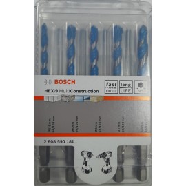 JGO 5 BROCA HEXAGONAL MULTICOSTRUCCION