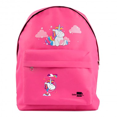 Cartera escolar liderpapel mochila unicornio rosa