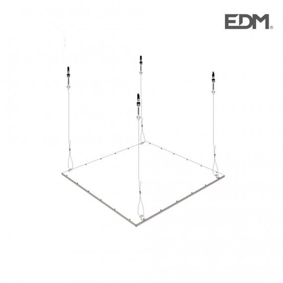 Kit para suspension (colgante) panel led edm