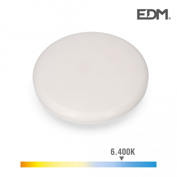 Downlight led superficie/empotrable 24w 1680lm 6500k luz fria enclavamiento regulable edm