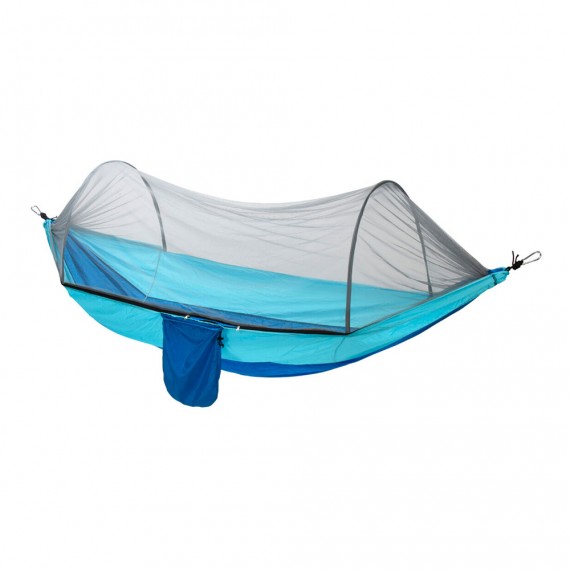 Hamaca de viaje para exterior con mosquitera 140x260cm colores surtidos