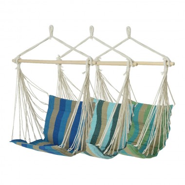 Columpio colgante de algodon 100x98x50cm colores surtidos