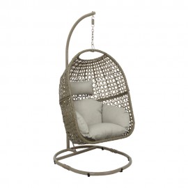 Silla colgante mimbre exterior 95 x 195 cm