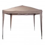Carpa plegable 3x3x2,5m color taupe fe7000400