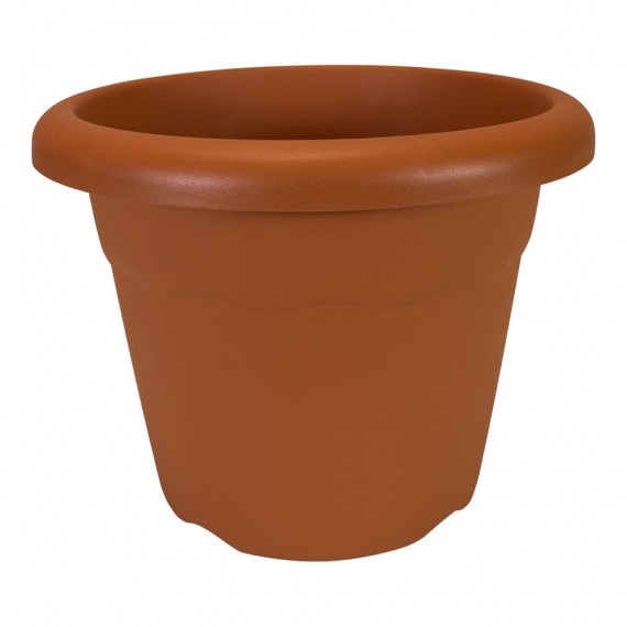 Maceta de inyeccion color terracota ø30x23cm