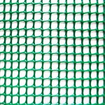 Rollo de malla ligera cadrinet color verde 1x25m cuadro: 4,5x4,5mm faura