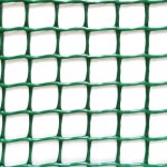 Rollo de malla ligera cadrinet color verde 1x25m cuadro: 10x10mm, faura.