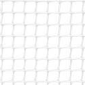 Rollo de malla ligera cadrinet color blanco 1x25m cuadro: 10x10mm faura