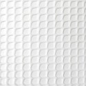 Rollo de malla ligera cadrinet color blanco 1x25m cuadro: 4,5x4,5mm faura