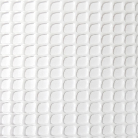Rollo de malla ligera cadrinet color blanco 1x25m cuadro: 4,5x4,5mm faura