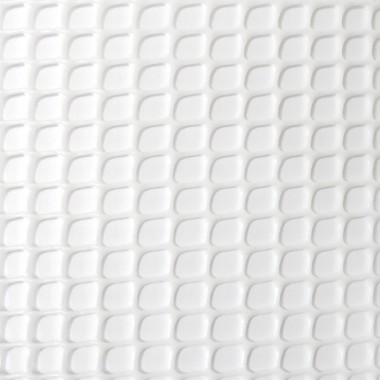 Rollo de malla ligera cadrinet color blanco 1x25m cuadro: 4,5x4,5mm faura