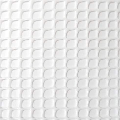 Rollo de malla ligera cadrinet color blanco 1x25m cuadro: 4,5x4,5mm faura