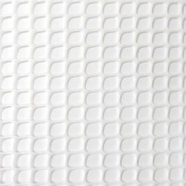Rollo de malla ligera cadrinet color blanco 1 x 25 m cuadro: 4,5 x 4,5 mm