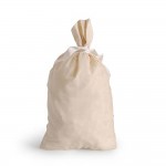 Pack 2 unid. saco de algodon 40x60cm color: beige