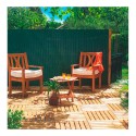 Cañizo oval plasticane color verde 1x3m faura