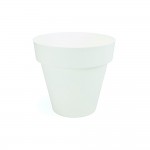 Maceta de inyección color blanco ø14cm
