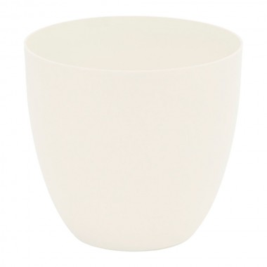 Maceta inyección cuenco ø38cm color blanco