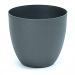 Maceta de inyección cuenco ø38cm color antracita
