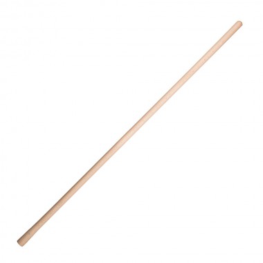 Mango de madera 1,3m para binadora, suelto, etiqueta. stocker