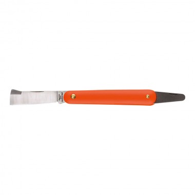 Navaja de injertar 55mm, mango de plástico, con levanta corteza. stocker