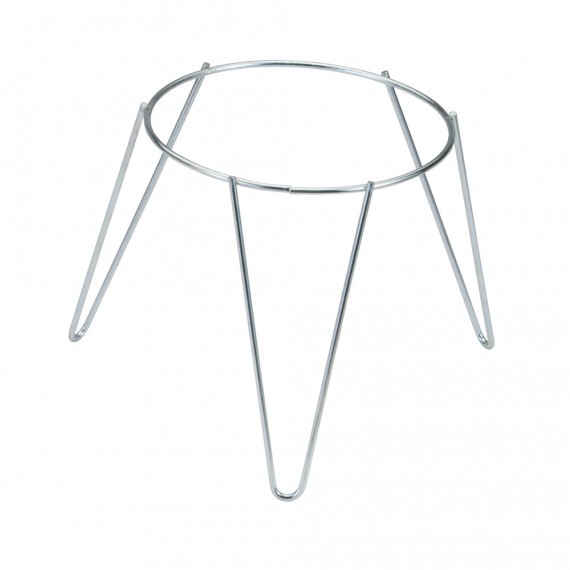Soporte para macetero con pie zincado 20cm sv03070 sauvic