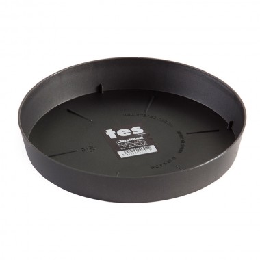 Plato de inyeccion para maceta tes ø20cm antracita plastiken