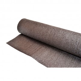 Malla de ocultacion premium marrón 1,5 x 5 m