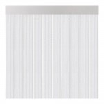 Cortina para puerta modelo "lisboa" color cristal 90x210cm m63580 acudam