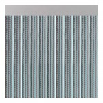 Cortina para puerta modelo "lisboa" color gris 90x210cm m63581 acudam