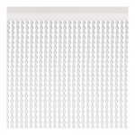 Cortina para puerta modelo "malta" color cristal 90x210cm m63250 acudam