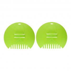 Rastrillo de hojas 36 x 31 x 8 cm 2 uds