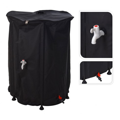 Deposito recolector para agua de lluvia, capacidad 500l. dw9200220, ipae progarden