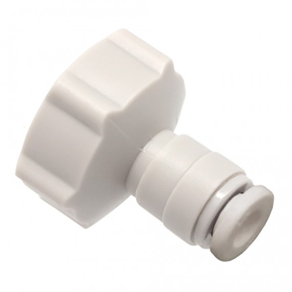 Adaptador de grifo 3/4"-1/4" vivo verde