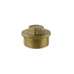 Tapón macho de 3/4" latón aqua control