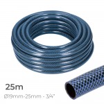 Manguera de jardin blue interior ø19mm. exterior ø25mm (3/4") rollo 25m edm