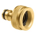 Conector a grifo jardín de 3/4" o 1" laton brass cellfast