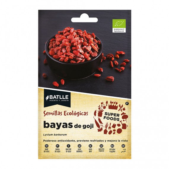 Sobre con semillas de baya de goji "super foods" eco 680002bols batlle