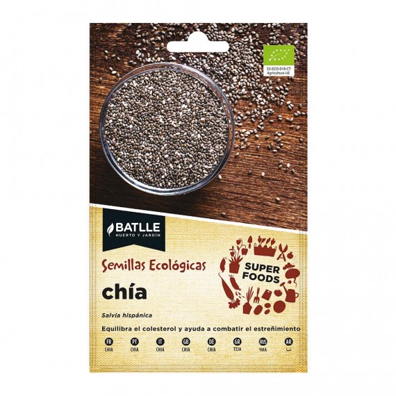Sobre con semillas chia "super foods" eco 680006bols batlle
