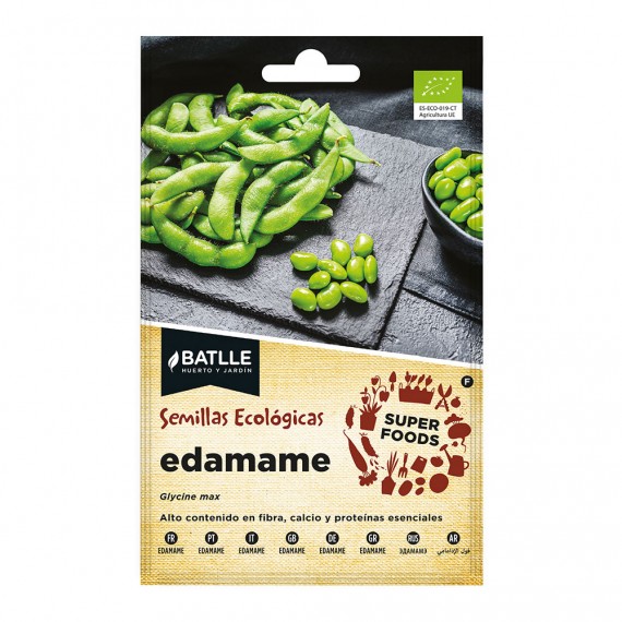 Sobre con semillas de edamame "super foods" eco 680008bols batlle