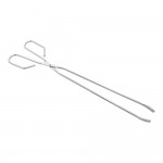 Pinzas para barbacoa cromadas 4mm 35cm edm