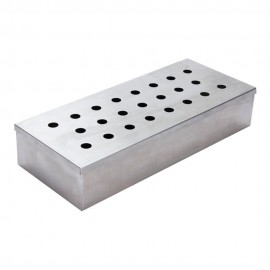Ahumador portátil de acero inoxidable 45 x 24 x 10 cm