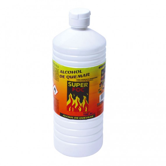 Alcohol de quemar 1000ml. super foc