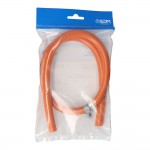 Kit manguera butaflex bicapa 9x15mm 0,80m (incluye 2 abrazaderas) edm