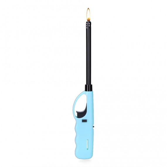 Encendedor de cocina de gas recargable 27x4x2cm colores surtidos (blister)